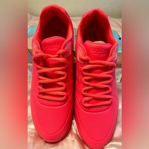 Skechers Kids' Vibrant Red Sneakers